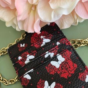 Minnie ID Card Holder Chain Lanyard 🌹
